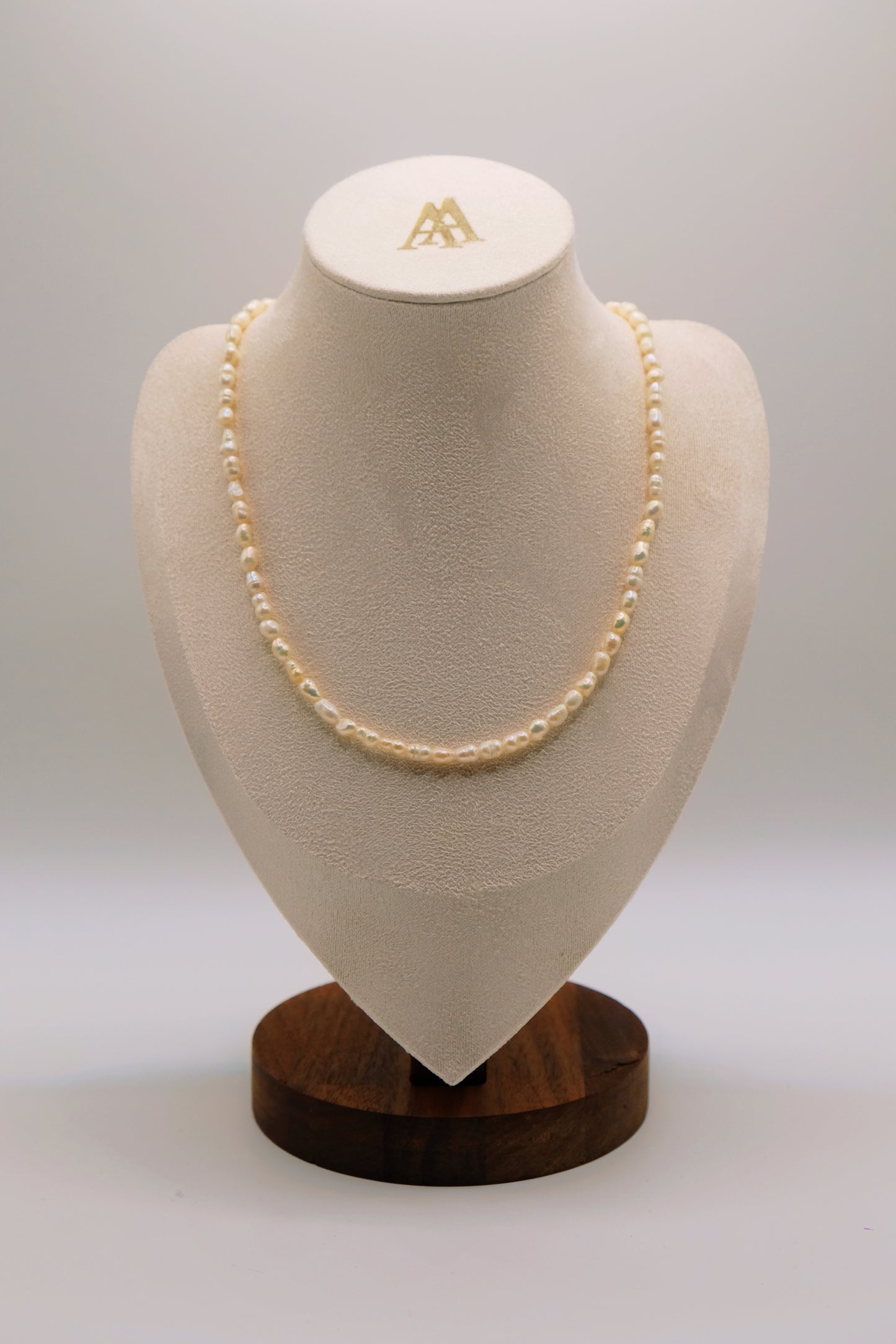 Plain Freshwater Rice Pearl Chain