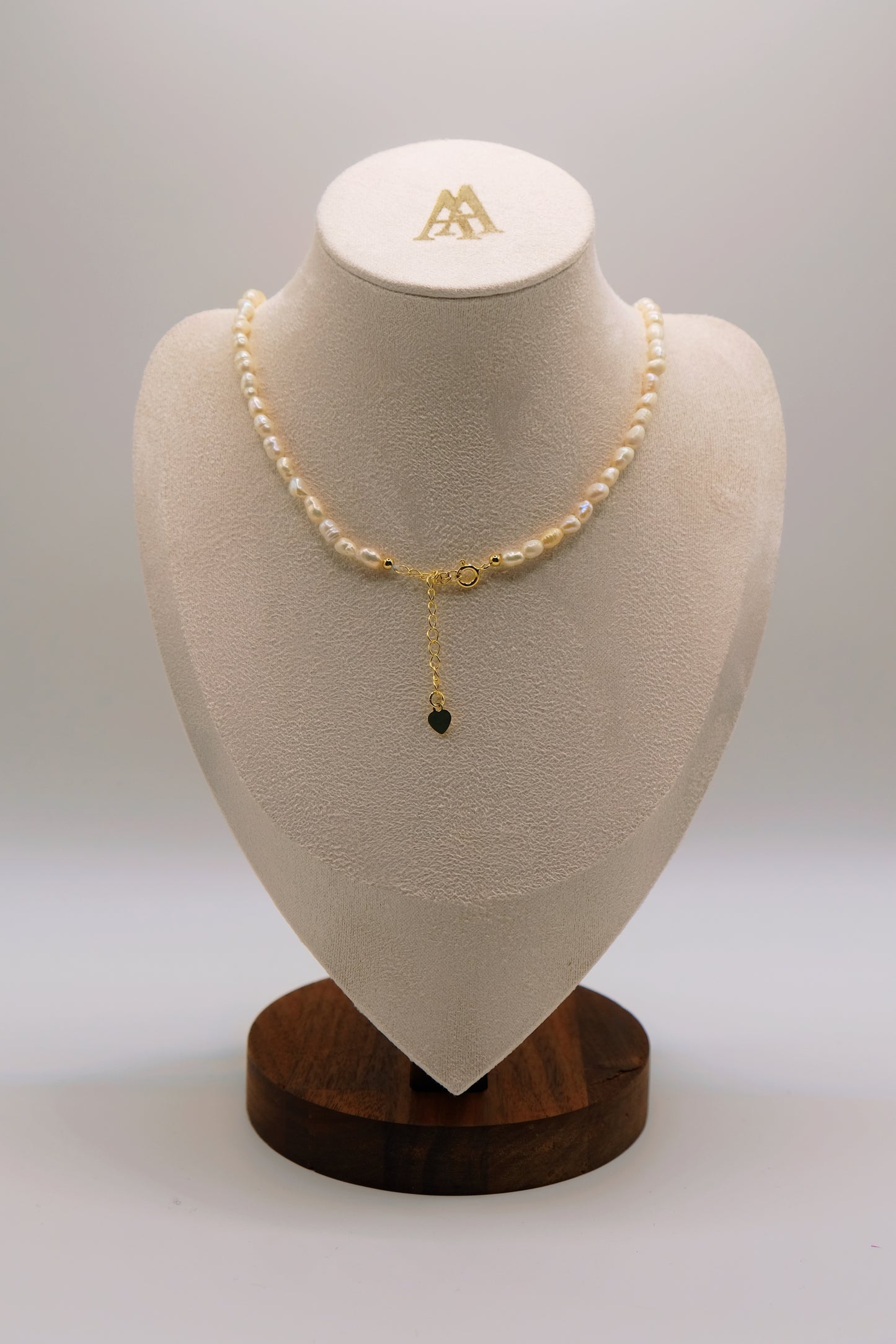 Plain Freshwater Rice Pearl Chain